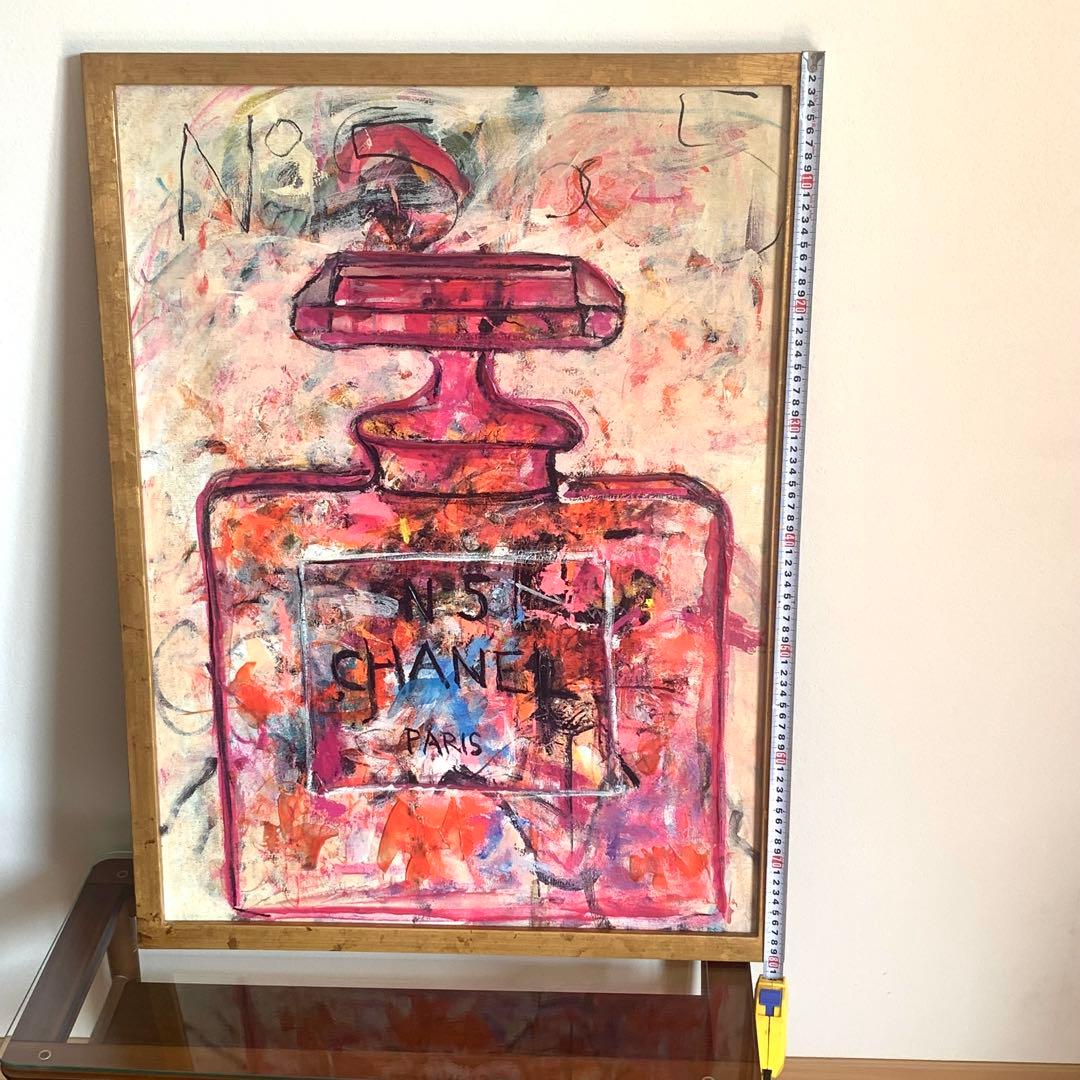 フランフラン No.5 CHANEL 抽象画 キャンバスアート