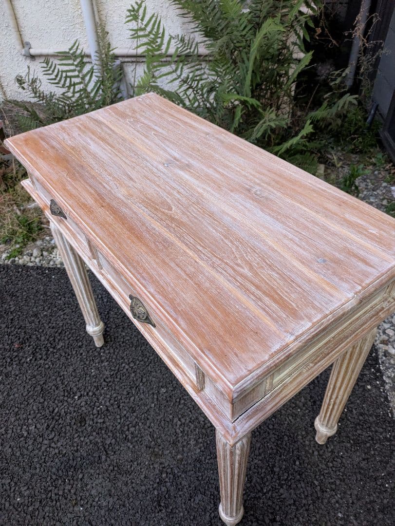 フレンチシャビーシック クラシック ろくろ脚テーブル アンティークスタイル