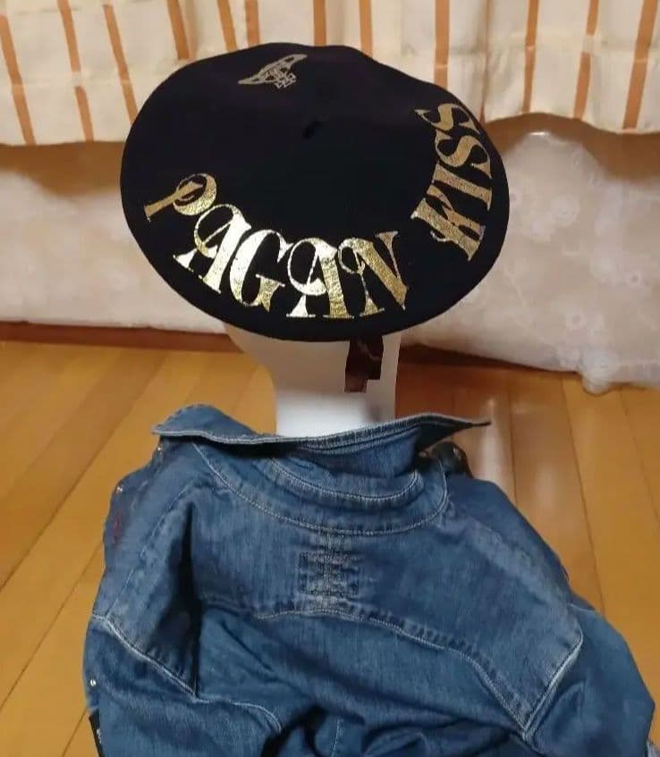 ヴィヴィアンウエストウッド　90sヴィヴィ子のベレー帽！PAGANKISS