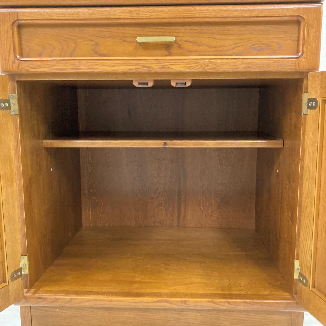 【オールドカリモク】キャビネット　サイドボード　収納