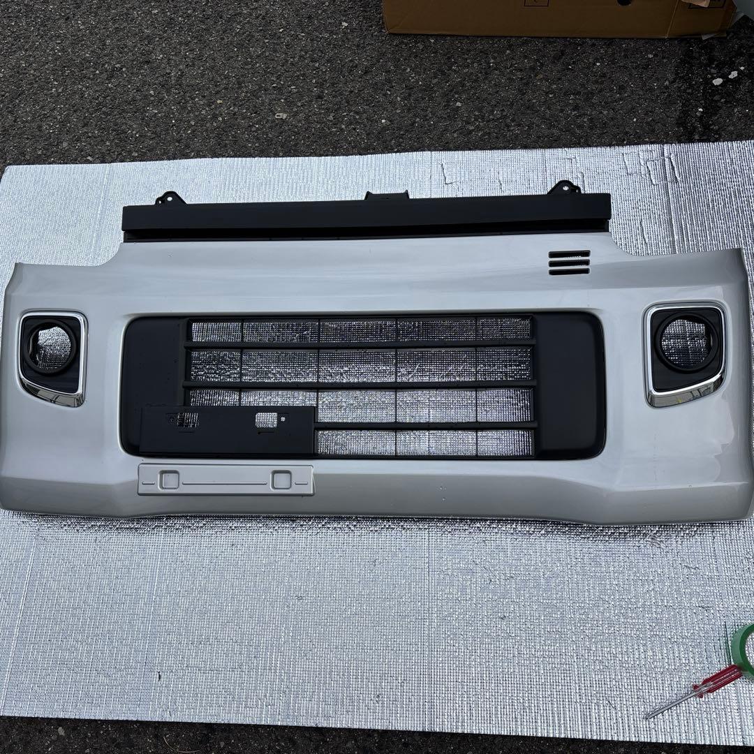 早い者勝ち‼️（新車外し）エブリィ　da17w フロントバンパー