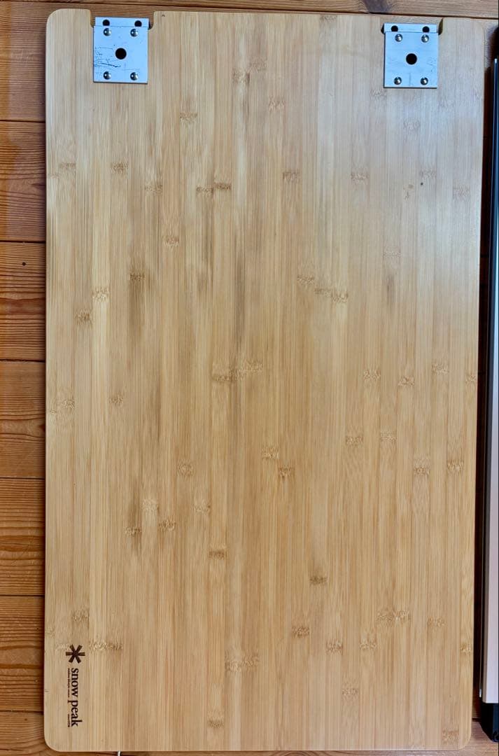 スノーピークIGTフレームアイアンテーブル + マルチファンクションテーブル竹