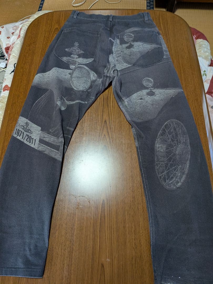 ヴィヴィアンウエストウッド2011AWロールスロイス柄パンツ