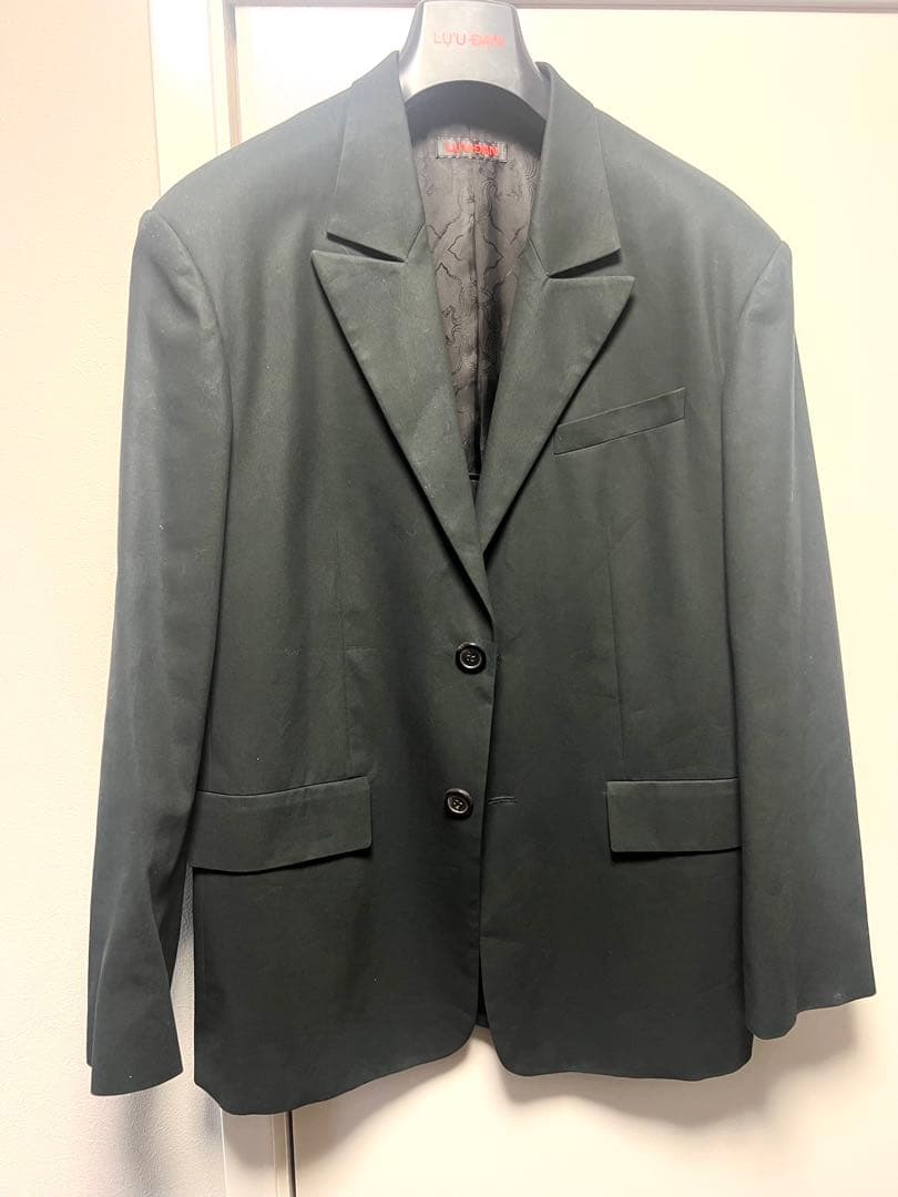LU'U ĐAN ブラック テーラードジャケット