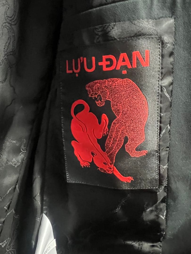 LU'U ĐAN ブラック テーラードジャケット