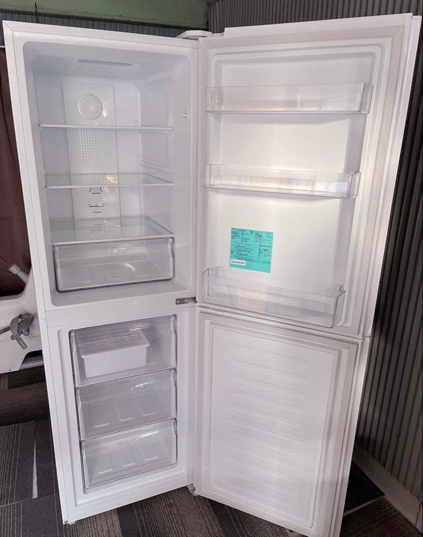 Haier JR-NF218B 218L 2ドア冷蔵庫 【大阪府内配送設置無料】