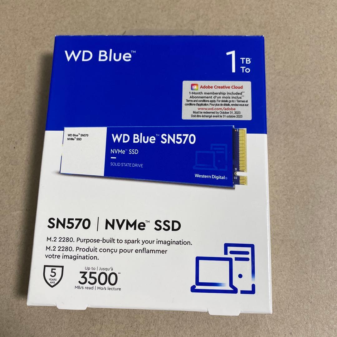 内蔵型SSD WD Blue SN570 1TB