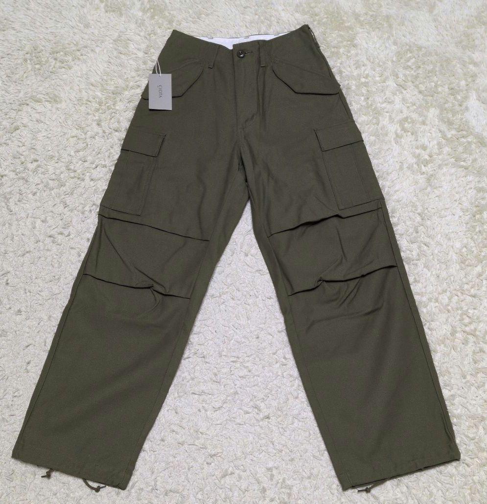 新品未使用‼️CIOTA スビンコットン バックサテン M65 フィールドパンツ