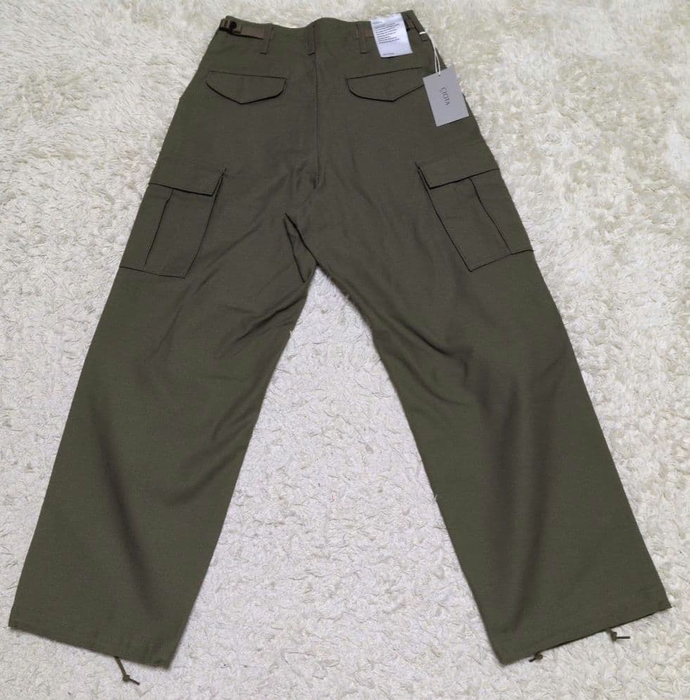 新品未使用‼️CIOTA スビンコットン バックサテン M65 フィールドパンツ
