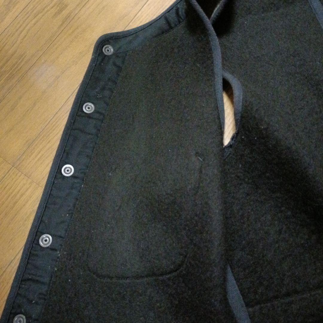 BROWN'S BEACH JACKET ウール ベスト グレー