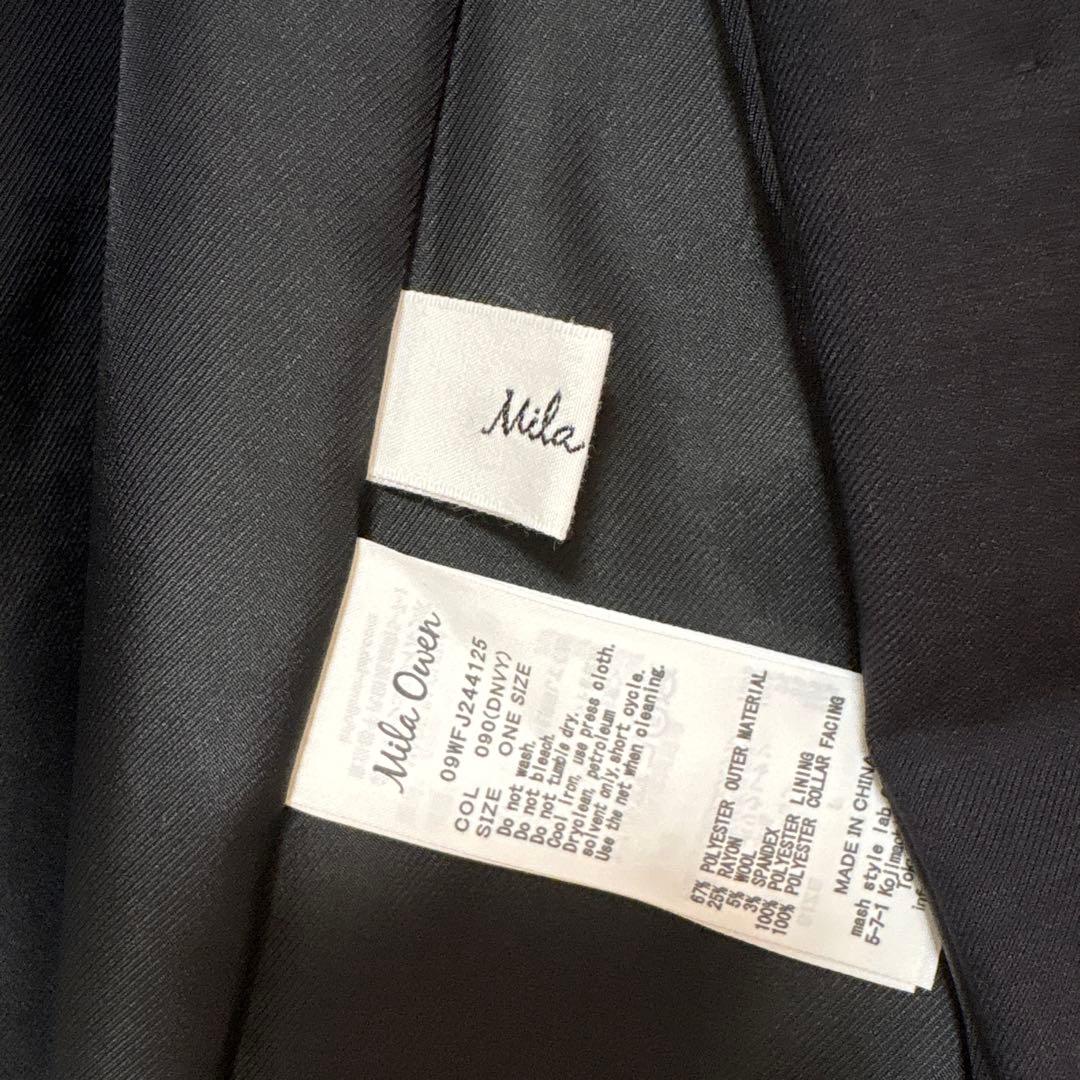 Mila Owen ミラオーウェン　ダークネイビー金釦テーラードジャケット新品