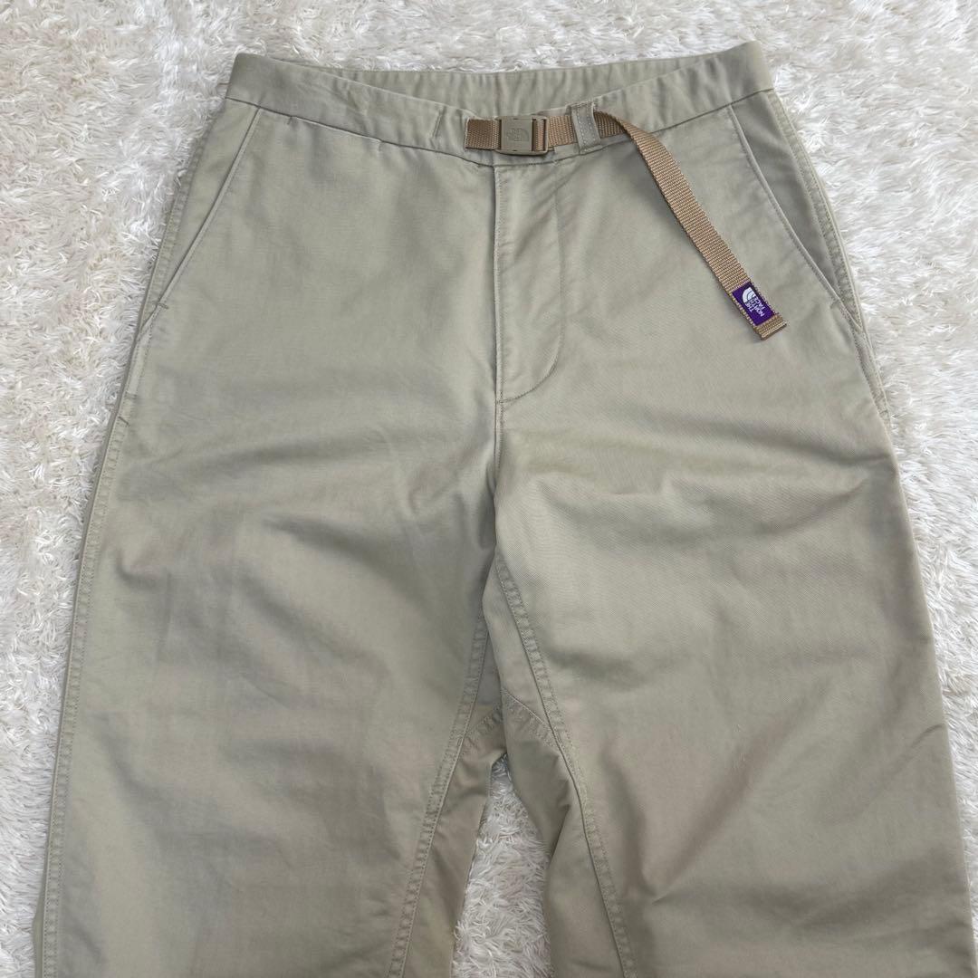 NT5302N PURPE LABEL ストレッチツイルワイドテーパードパンツ