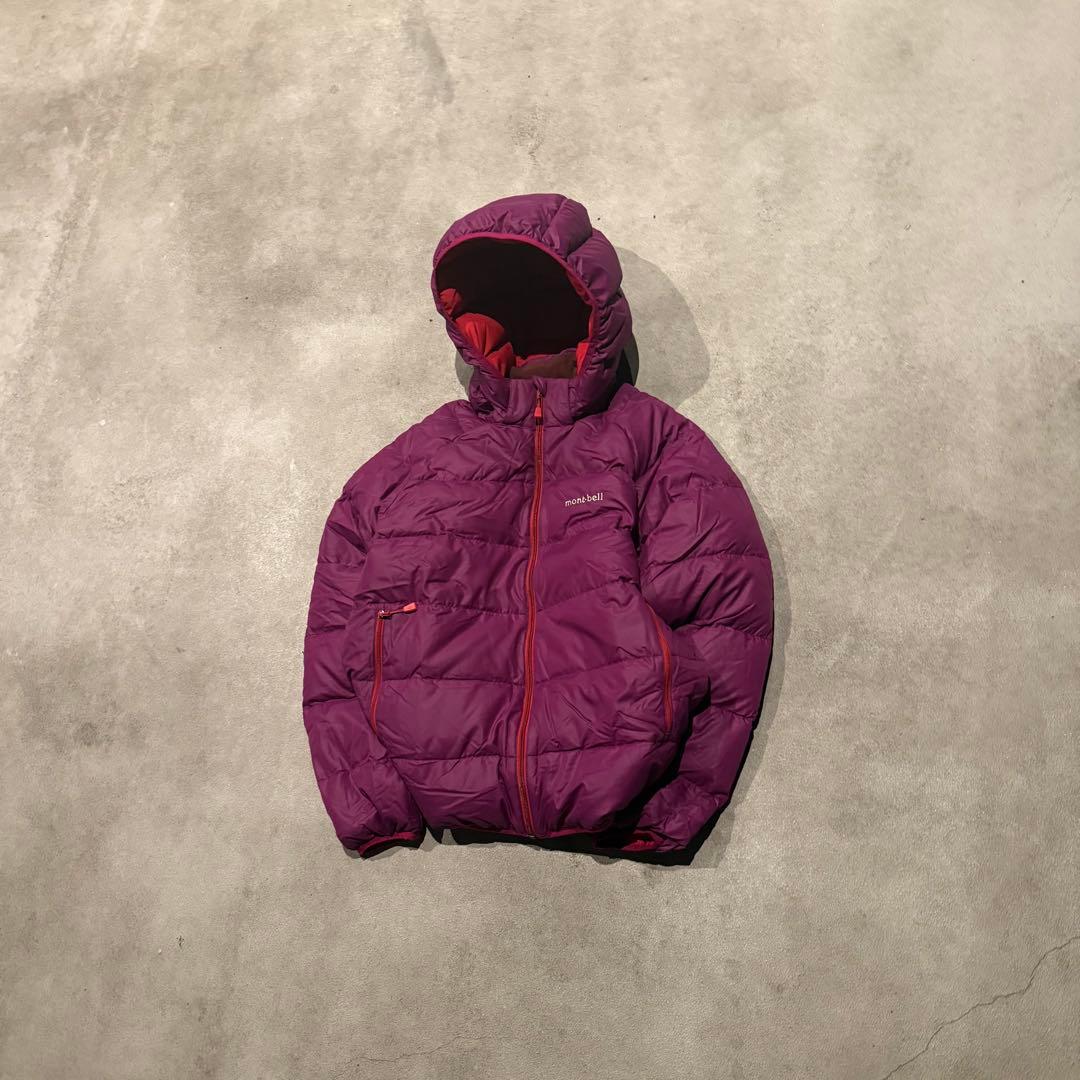【極美品❗️】mont-bell ダウンジャケットS ピンク　モンベル　160