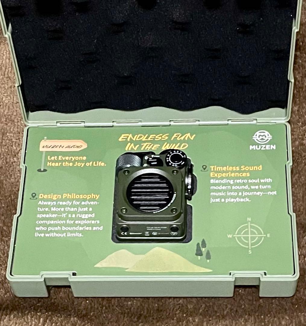 MUZEN Wild mini 3.0 MW-PVXI3G 金属ボディ