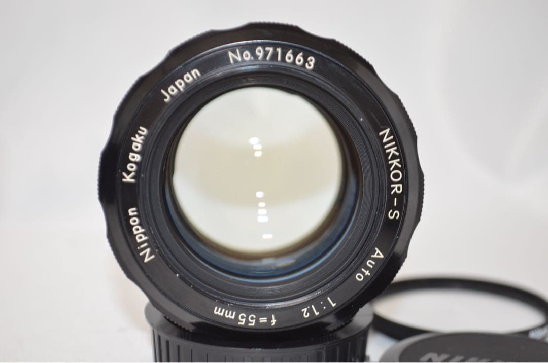 Nikon NIKKOR-S Auto F1.2 55mm 非Ai カメラ レン
