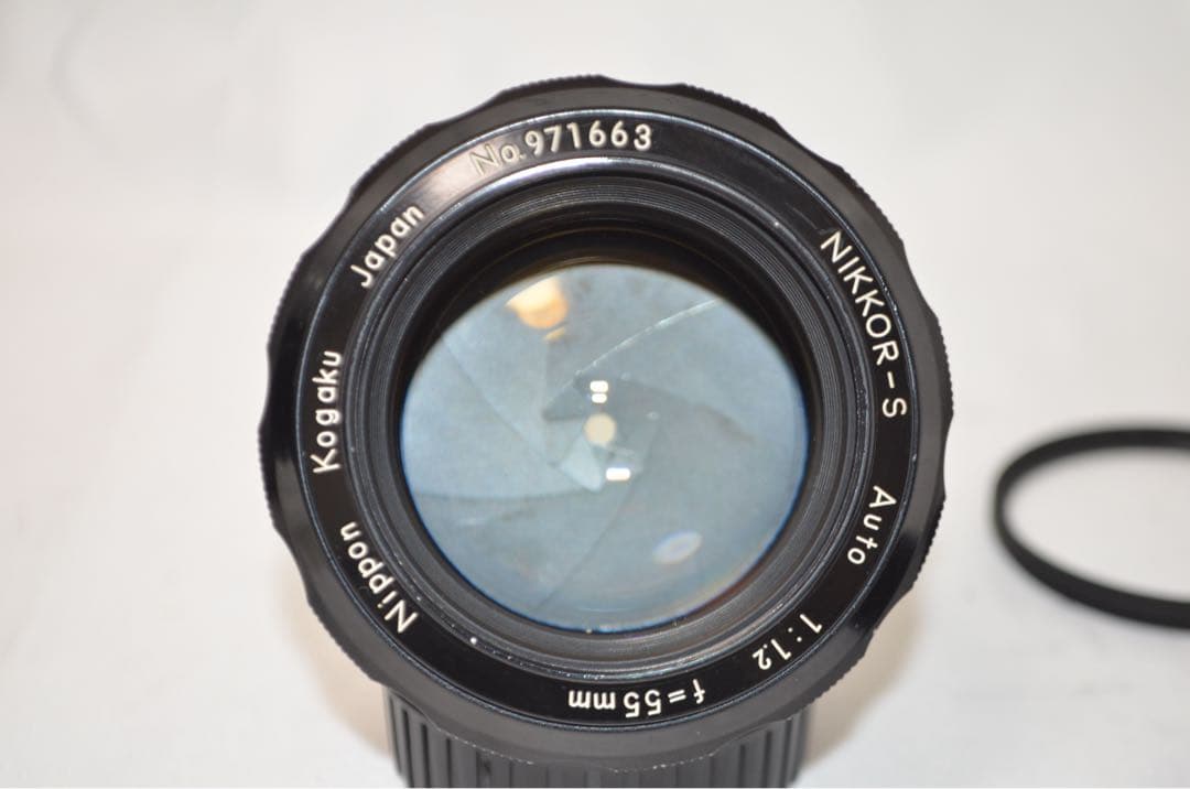 Nikon NIKKOR-S Auto F1.2 55mm 非Ai カメラ レン