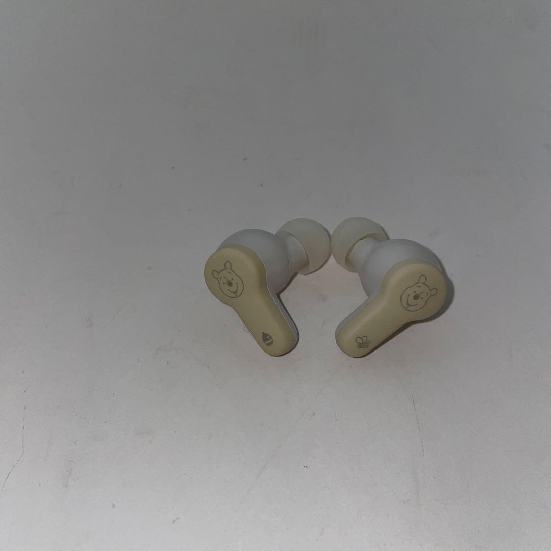 【美品】Victor ワイヤレスイヤホン くまのプーさんボイス HA-A20T