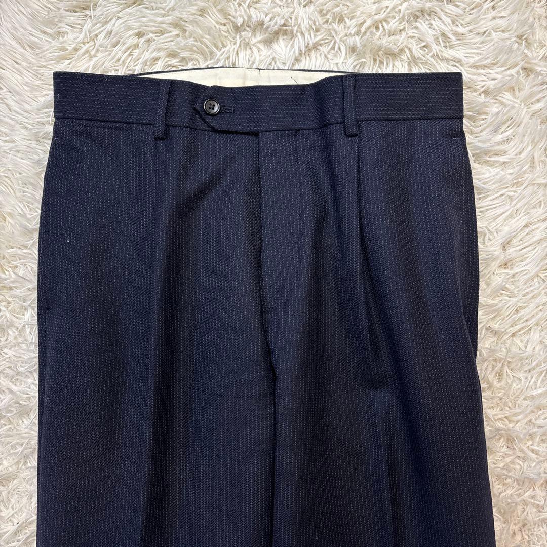 美品☆【ジェイプレス】ペピンメリノ　プレスクルーシヴ　ネイビー　総裏　A4 M