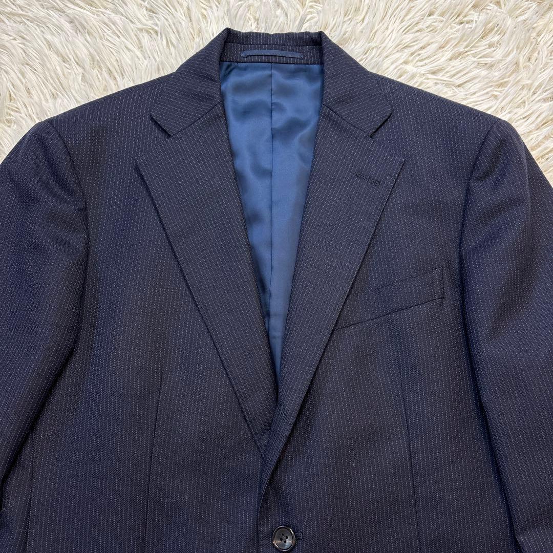 美品☆【ジェイプレス】ペピンメリノ　プレスクルーシヴ　ネイビー　総裏　A4 M