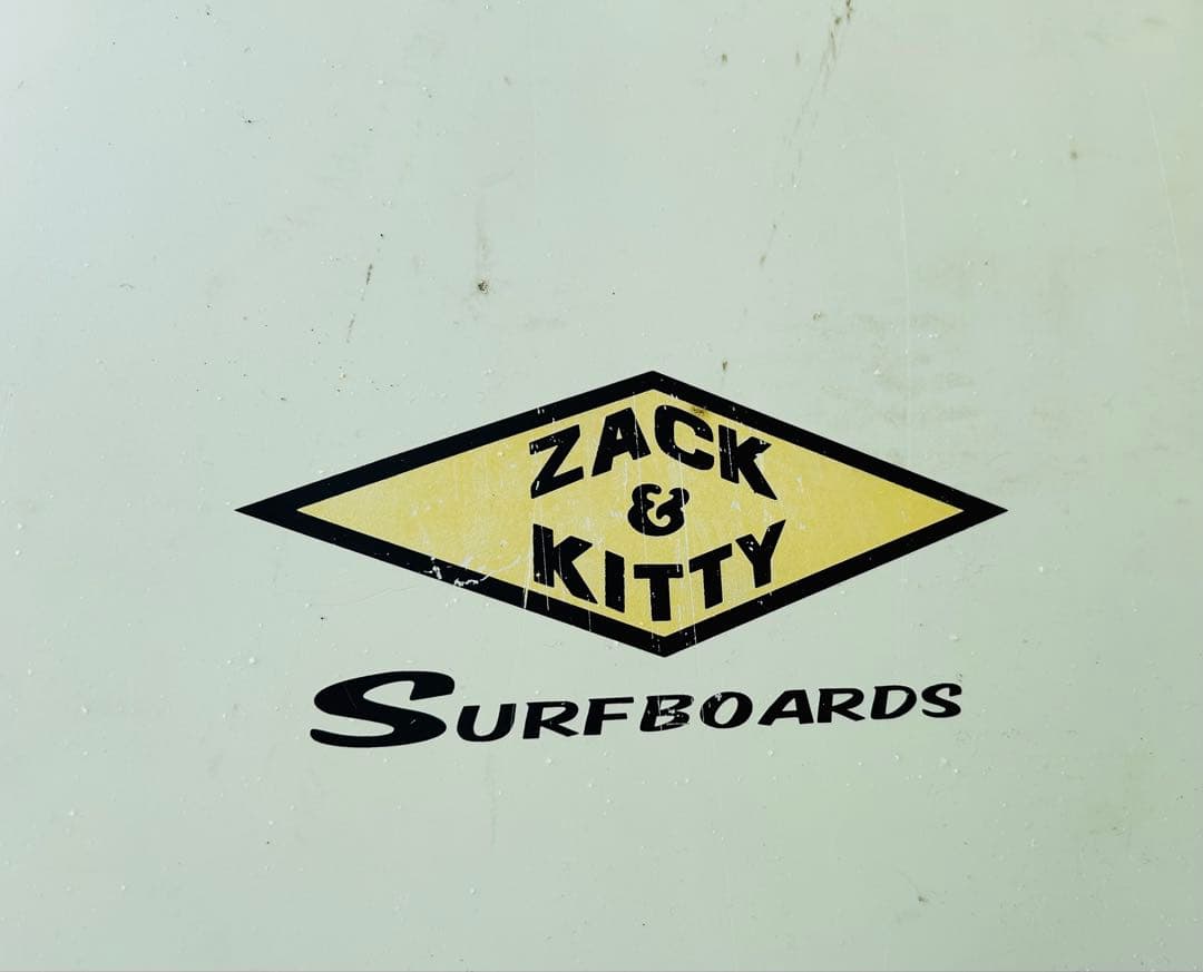 ZACK&KITTY 10ft DAKINEハードカバー&リーシュコードフィン付