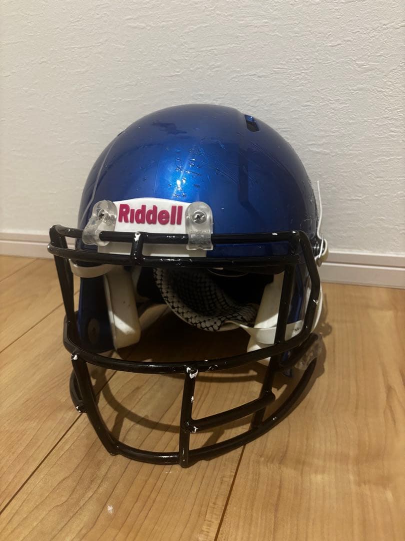 Riddell アメリカンフットボールヘルメット 青