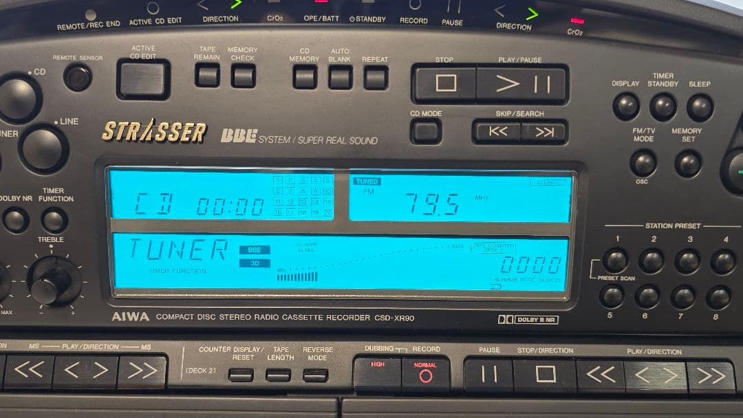 AIWA CSD-XR90改 Bluetooth搭載CDラジカセ完動品 174