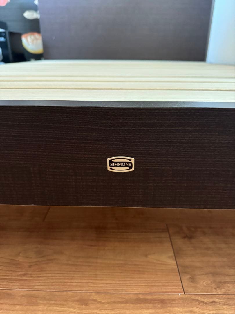 シモンズ　ダブル　ベッドフレーム　直接引き取りの方は55000円でOKです！