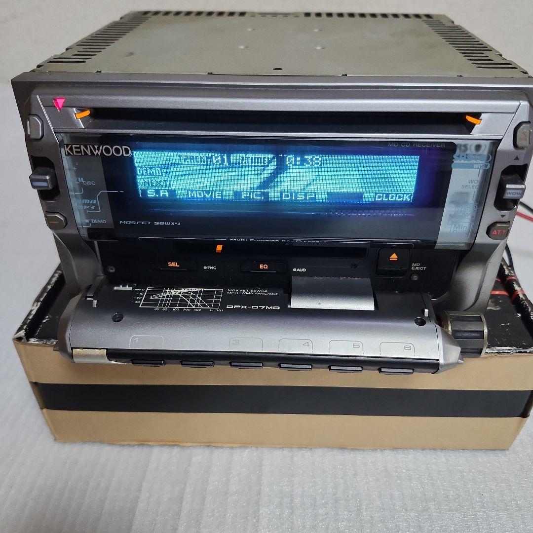 KENWOOD DPX-07MD CD・MD・カセットデッキ