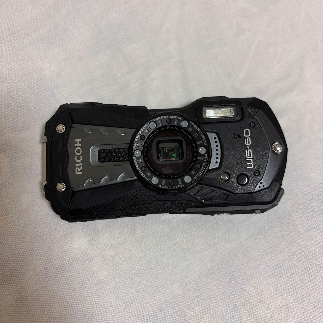 デジカメ RICOH WG-60 ブラック フルセット