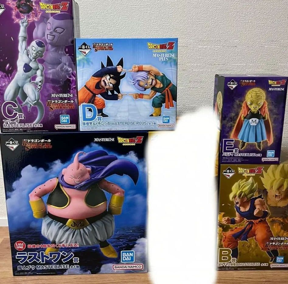 ドラゴンボール　一番くじ　フィギュア　セミコンプセット
