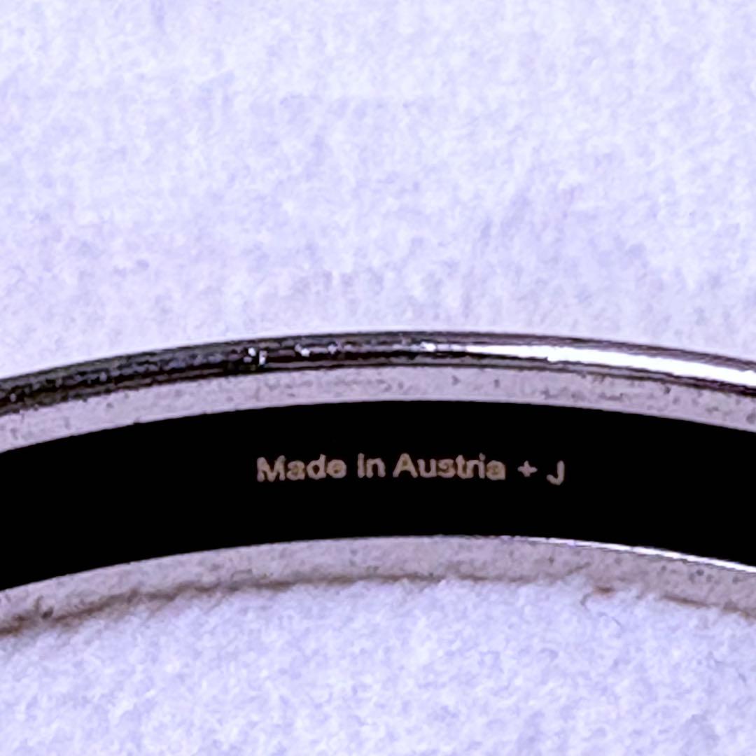 HERMES Émail Bangle ロゴ入り マルチカラー