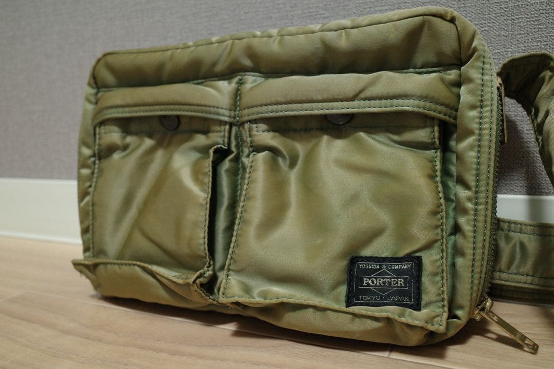 PORTER tanker タンカー　セージ　グリーン