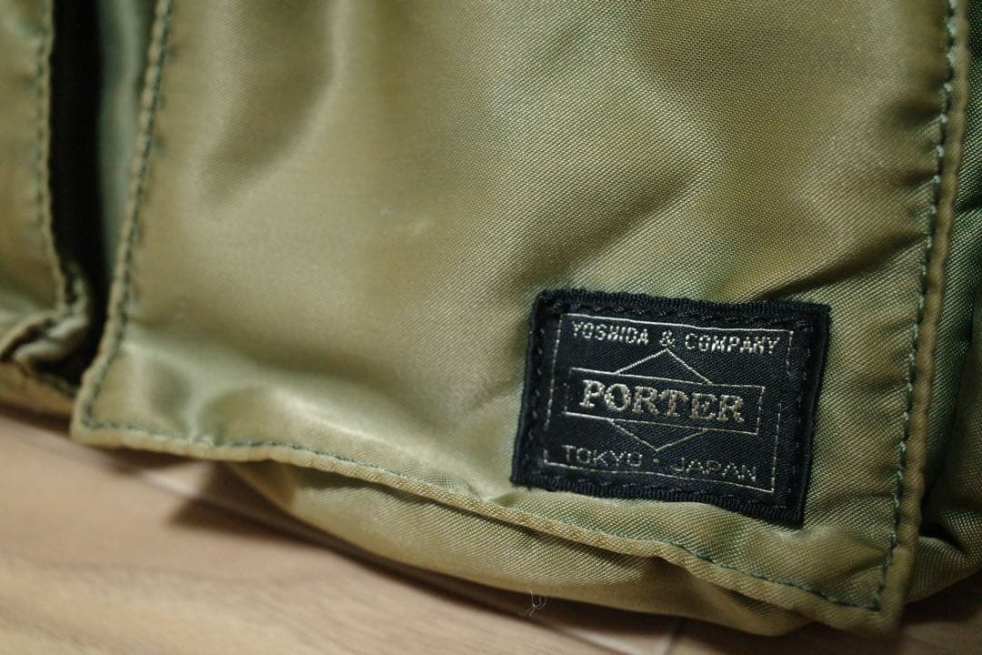 PORTER tanker タンカー　セージ　グリーン