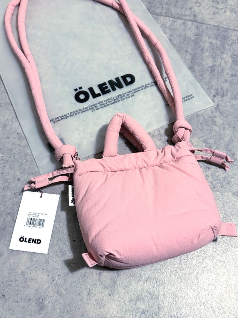 バッグ OLEND Micro Ona Soft Bag | Pale Pink