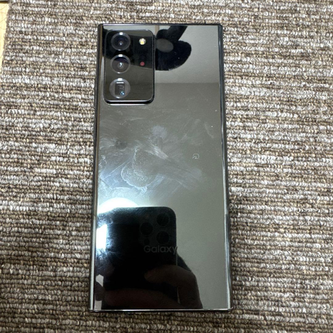 Samsung Galaxy Note 20ultraブラック 本体 + ケース
