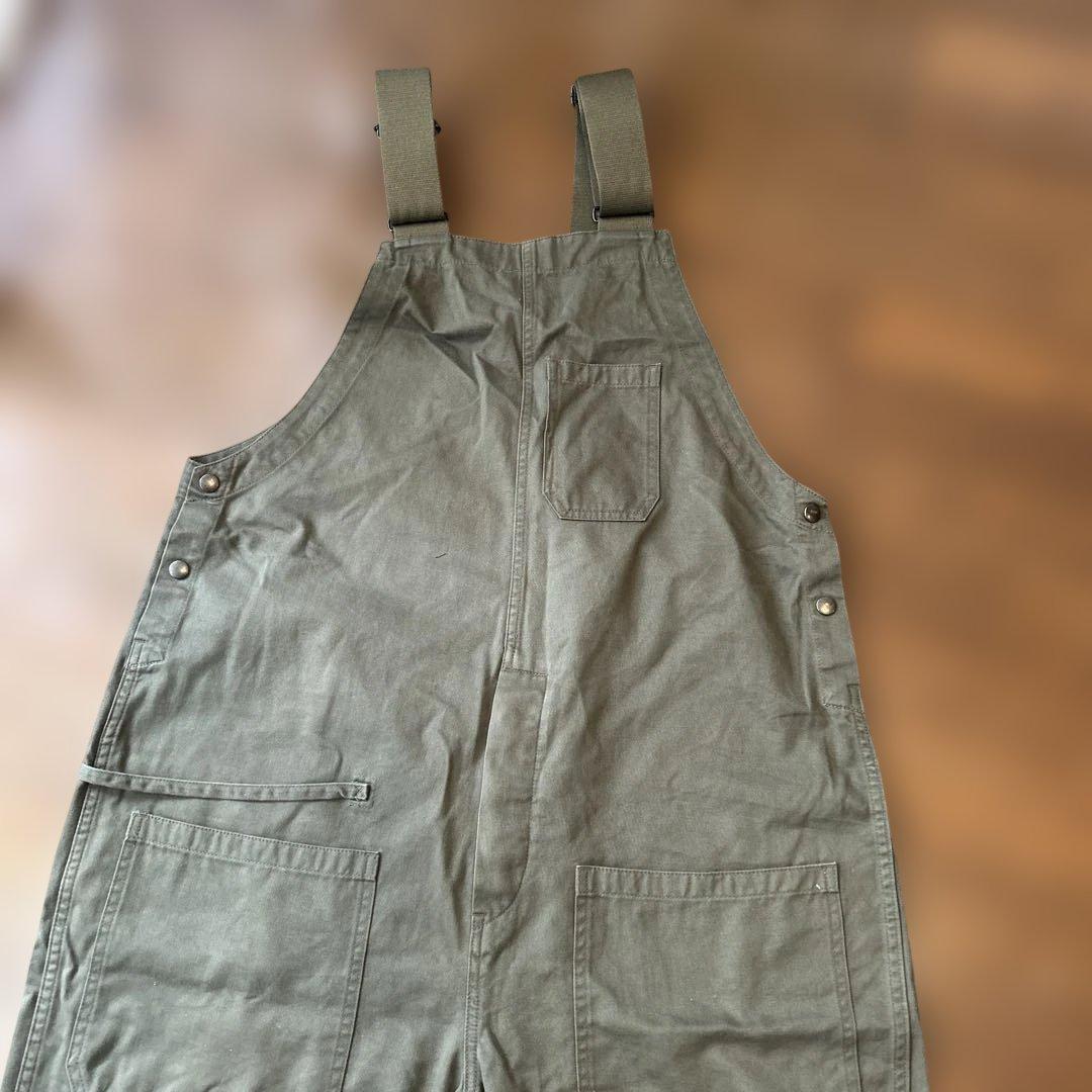JOHNBULL makerhood オーバーオール オリーブグリーン