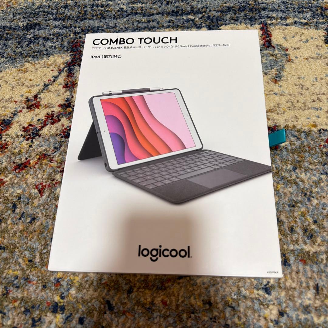 logicool COMBO TOUCH iPad7/8/9世代用キーボードカバ