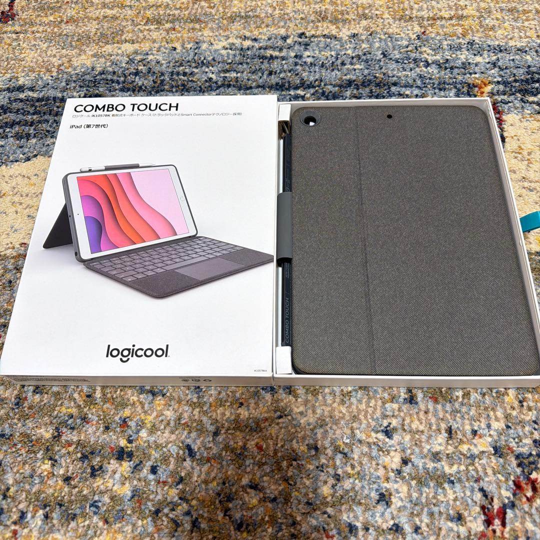logicool COMBO TOUCH iPad7/8/9世代用キーボードカバ