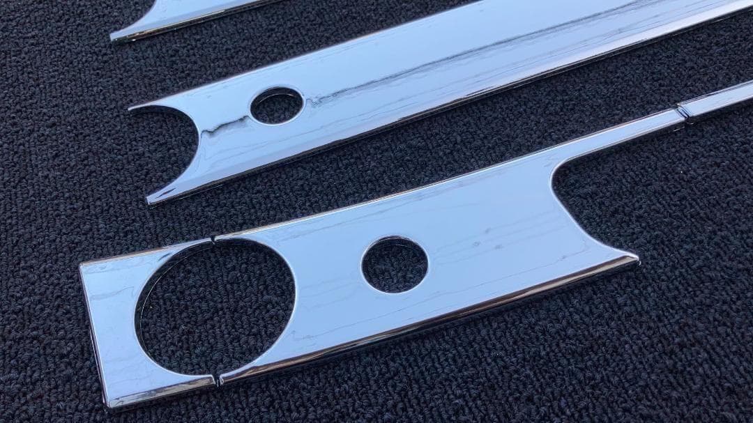 UDクオン パーフェクトクオン メッキワイパーパネル 分割式 貼り付け