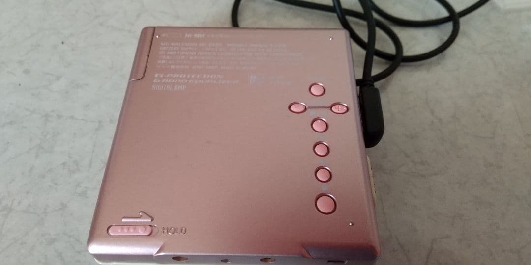 SONY ソニー MD ウォークマン ピンク ローズ MZ-E520P ジャンク