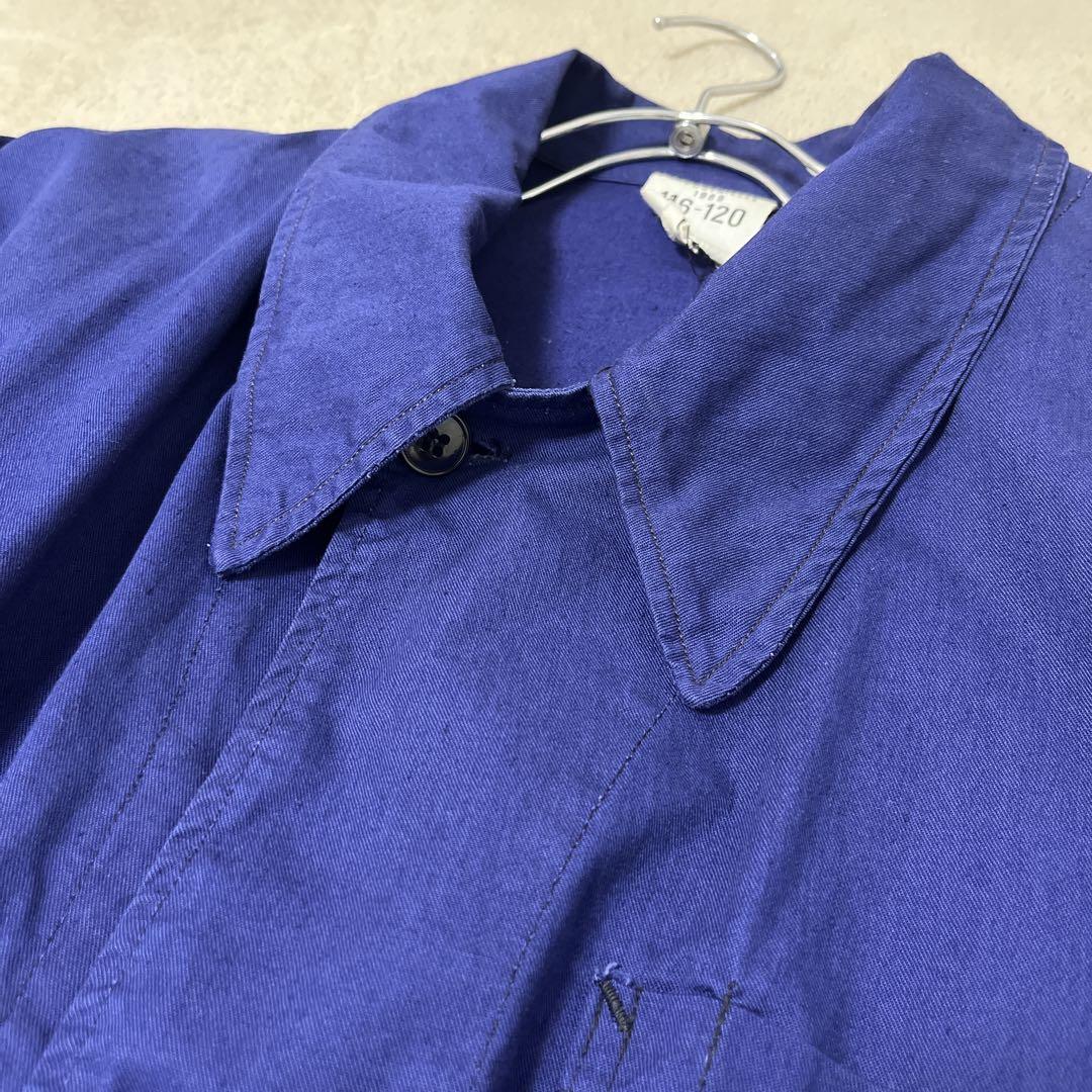 60s フランス軍 ワークコート ミリタリーコート フレンチ ユーロ 古着