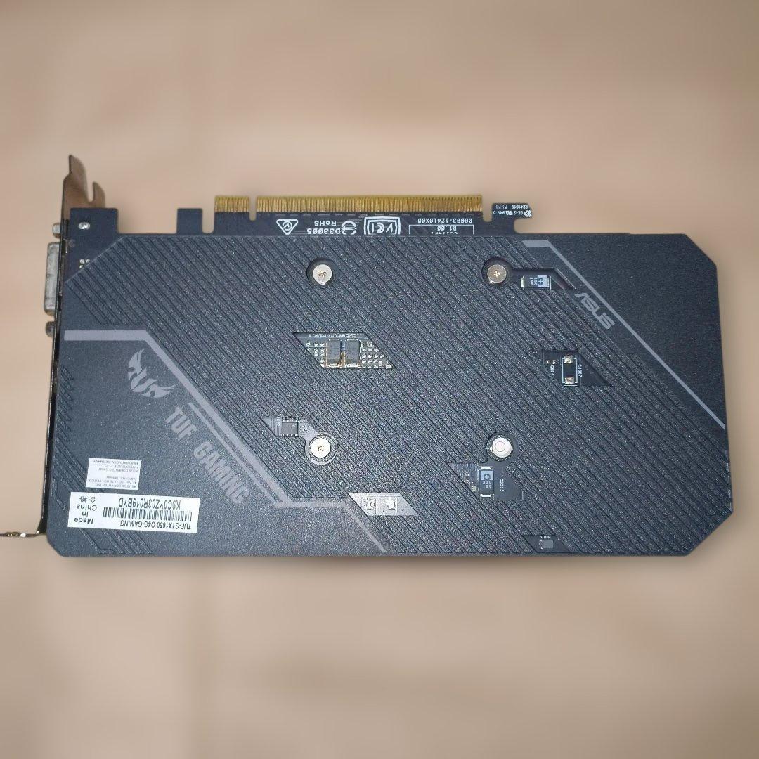 グラフィックボード・グラボ・ビデオカード ASUS NVIDIA 4G TUF-GTX1650-O4G-GAMING