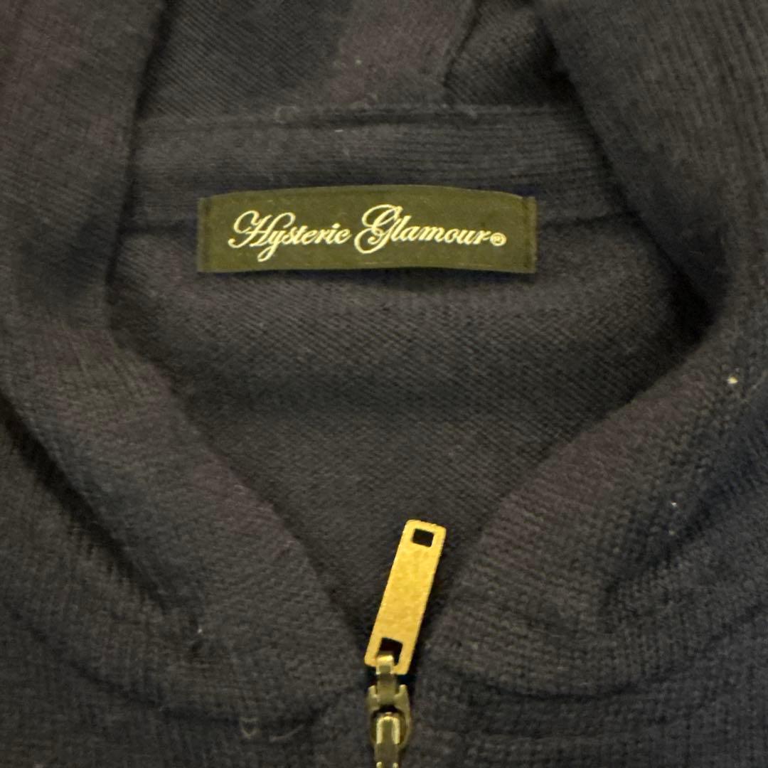 HYSTERIC GLAMOUR ニットパーカー ジップフーディー　セーター