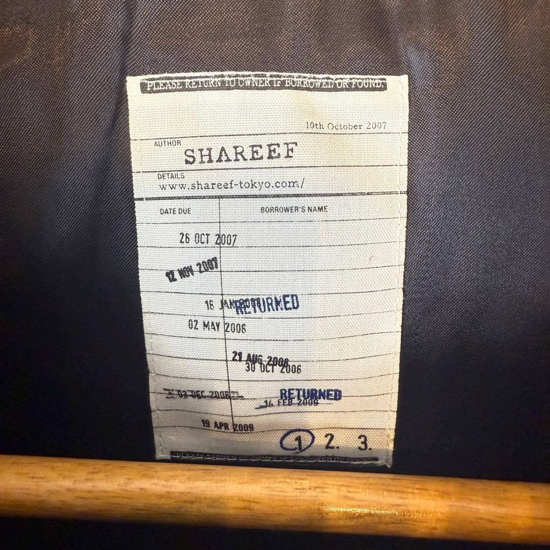 SHAREEF シャリーフ gameover フード オーバーコート