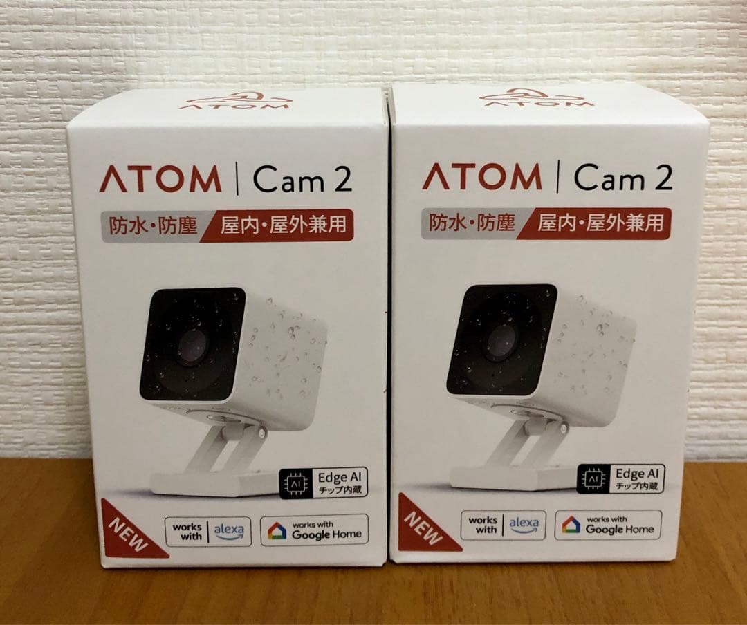 ATOM Cam2（アトムカム2）×2台