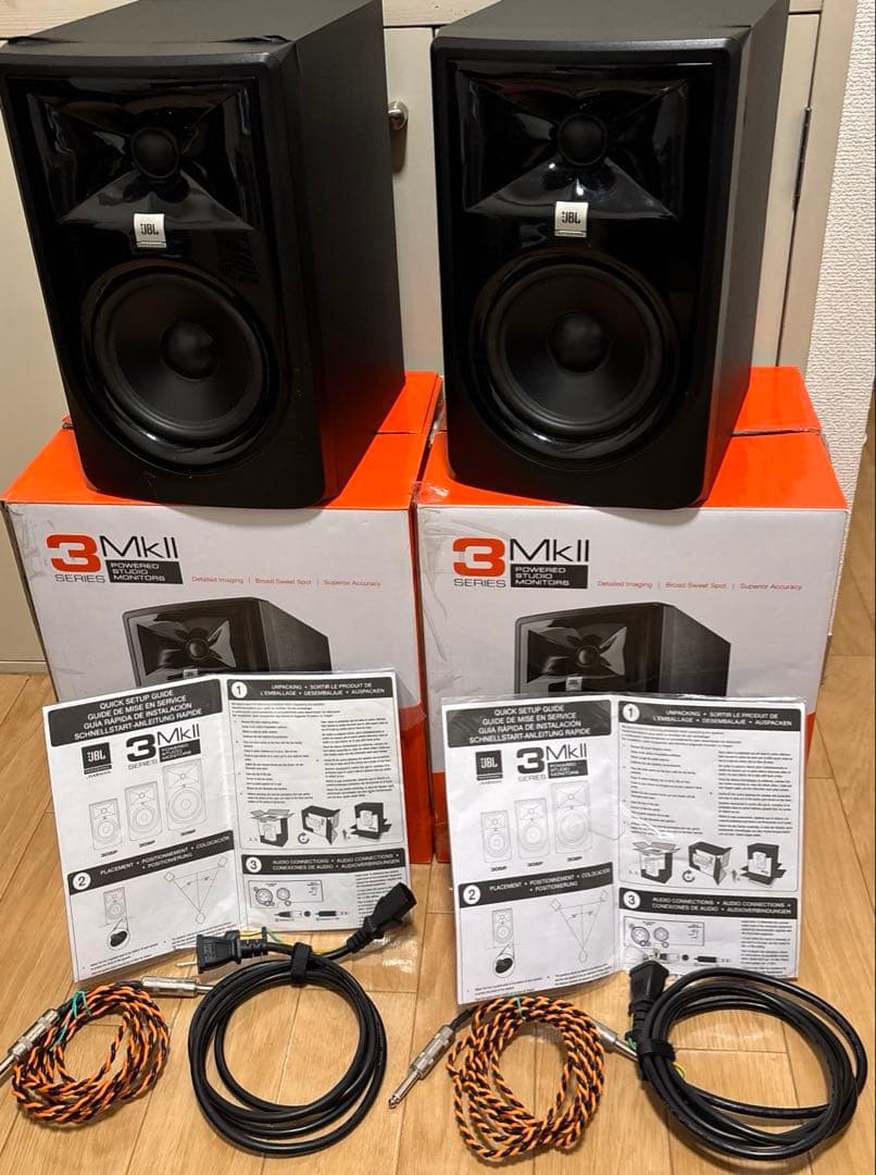 F*a様 JBL 305P MkII スタジオモニタースピーカー