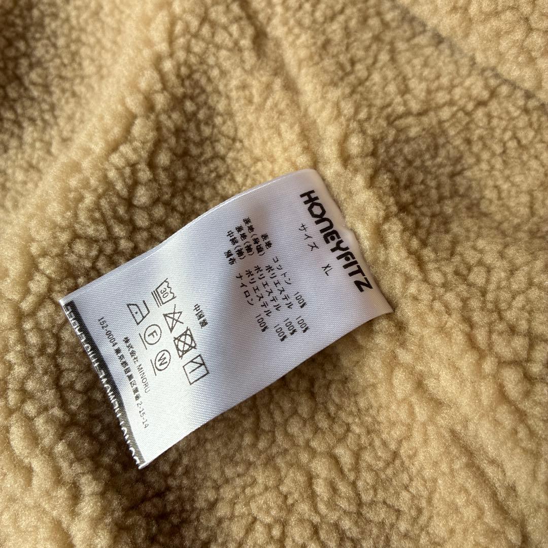 ジャケット・アウター honey fitz CANVAS BOA JACKET