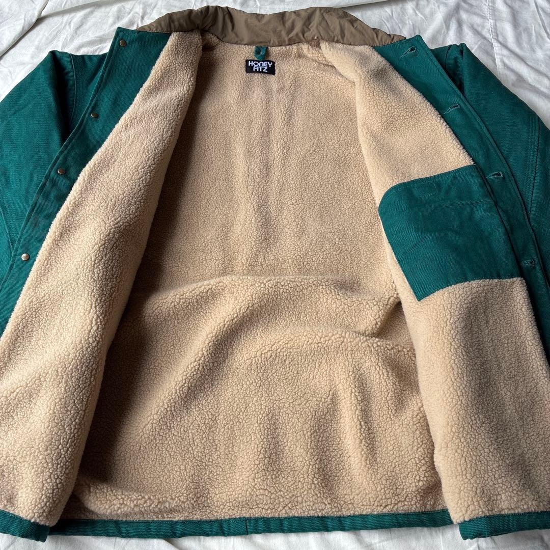 ジャケット・アウター honey fitz CANVAS BOA JACKET