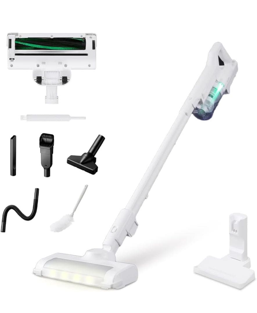 新品　アイリスオーヤマ スティッククリーナー アタッチメントセット ホワイト