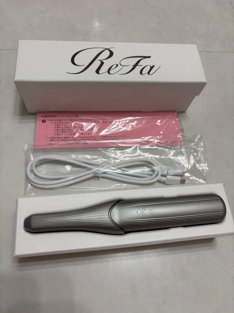 新品未使用❣️リファ フィンガーアイロン ST6 ダークシルバー